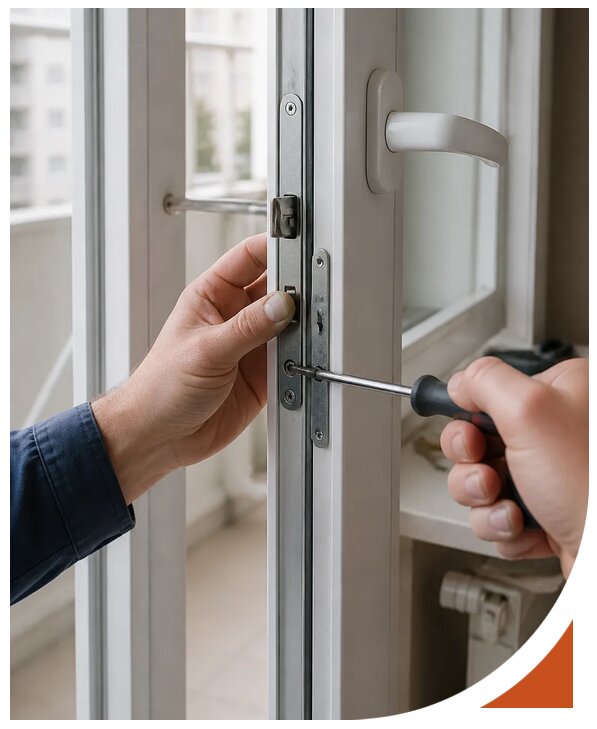 Профессиональная установка замка балконной двери в Камне-на-Оби